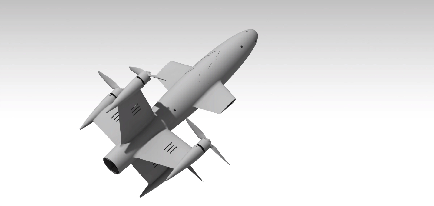 Interceptor — rear 3/4 view